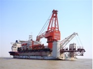 中石油起重铺管船CPP601运输项目